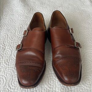 Allen Edmonds Brown Leather Oxford Shoes